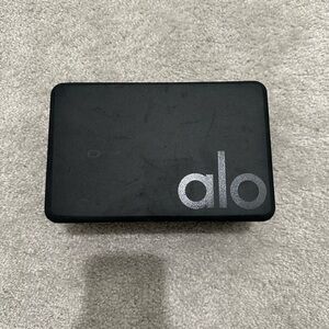 ALO Yoga Black Uplifting Yoga Block